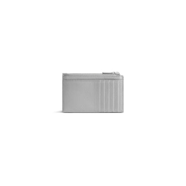 Cash Long Coin Card Holder Enl - Heather Grey