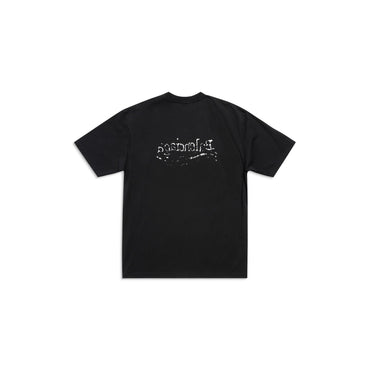 Large Fit T-Shirt - Black/Silver/White
