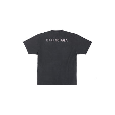 Large Fit T-Shirt - Black/Silver