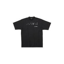 Large Fit T-Shirt - Black/White