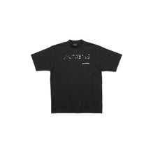 Large Fit T-Shirt - Black/White