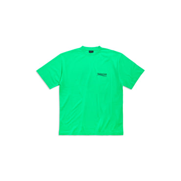Large Fit T-Shirt - Green/Black/Blue