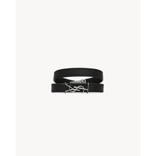YSL Double Wrap Bracelet - Nero