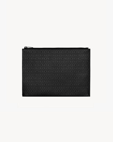 Zipped Tablet Holder - Nero