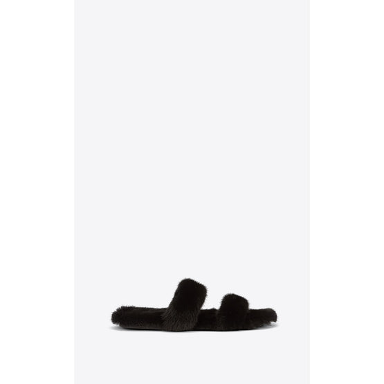 Bleach Flat Sandals - Black