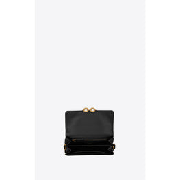 Le Maillon Satchel In Queens Calf - Black