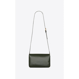 Le Maillon Satchel In Queens Calf - New Vert Fonce