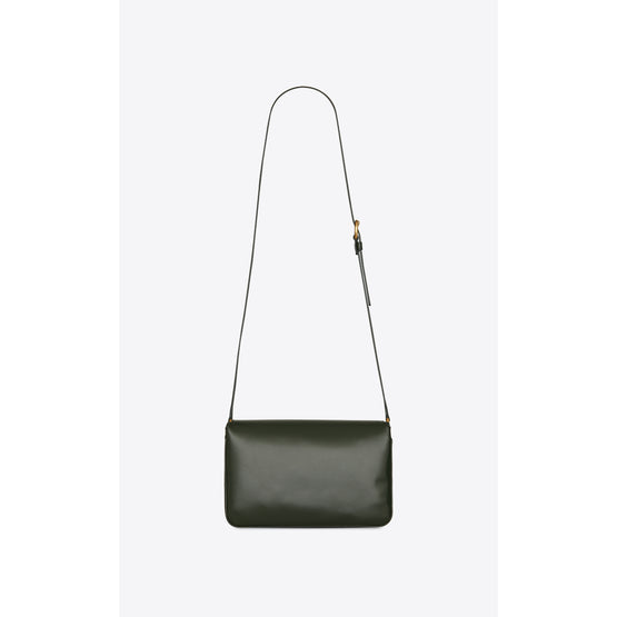 Le Maillon Satchel In Queens Calf - New Vert Fonce