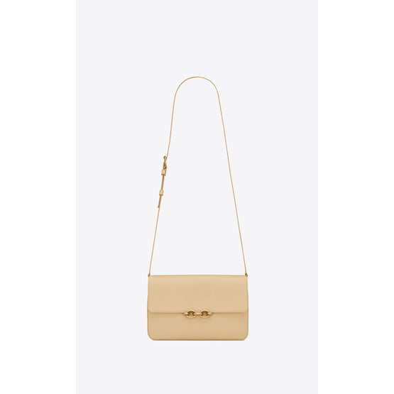 Le Maillon Satchel In Queens Calf - Avorio