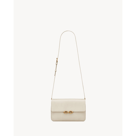 Le Maillon Satchel In Queens Calf - Crema Soft