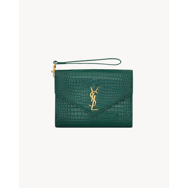 Flap Pouch - Foliage Green/Dark Turquoise