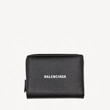 Cash Bifold Compact Wallet - Black/L White