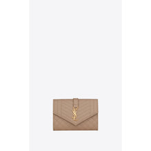 Small Envelope Wallet - Dark Beige