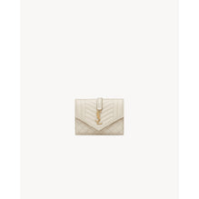 Flap Card Case - Crema Soft