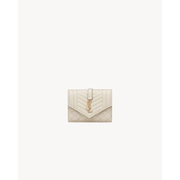 Flap Card Case - Crema Soft