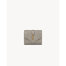 Compact Tri-Fold Wallet - Piombo