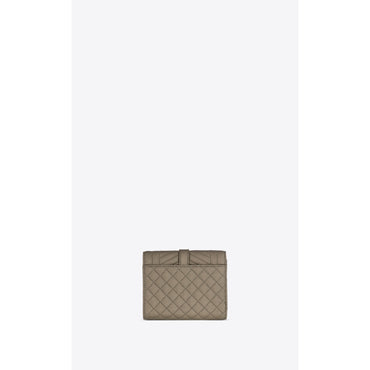 Compact Tri-Fold Wallet - Piombo