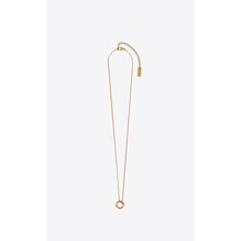 YSL Twist Charm Necklace - Gold