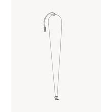 YSL Twist Charm Necklace - Palladium