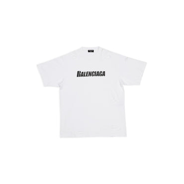 Boxy T-Shirt - White/Black