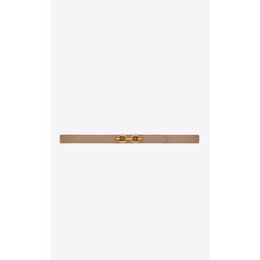 Ceinture Boucle Maillon - Crema Soft
