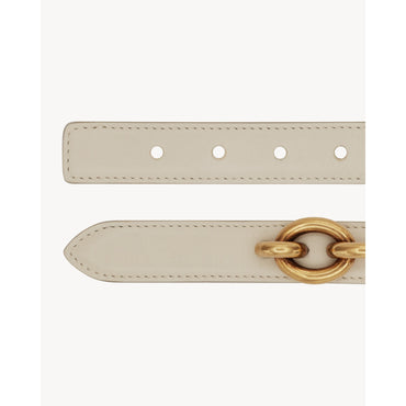 Ceinture Boucle Maillon - Crema Soft
