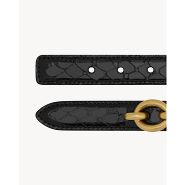 Ceinture Boucle Maillon - Nero