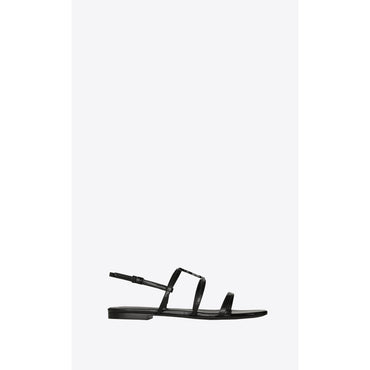 Cassandra Flat Sandals - Nero