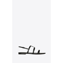 Cassandra Flat Sandals - Nero