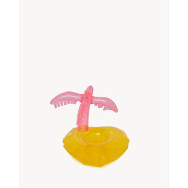 CUP HOLDER PLASTIC - PINK/YELLOW