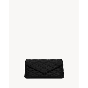 Large Sade Clutch - Nero