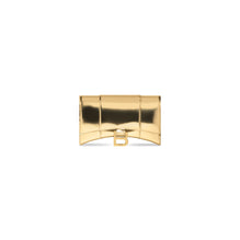 Hourglass Wallet W/Chain - Gold