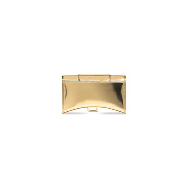 Hourglass Wallet W/Chain - Gold