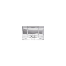 Hourglass Wallet W/Chain - Silver