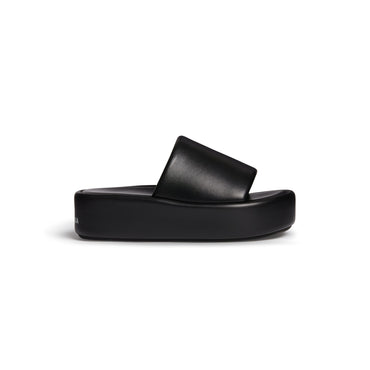 Rise Smooth Nappa+Logo - Black/White
