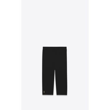 Cycliste Court Maille Viscose - Noir