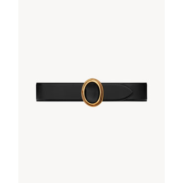 Ceinture Boucle Cabochon - Nero