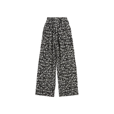 Pyjama Pants - Black/White