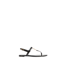 Cassandra Flat Sandals - Nero