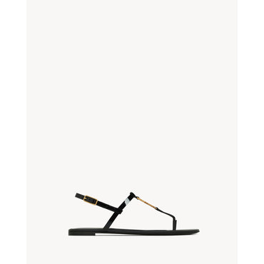 Cassandra Flat Sandals - Nero