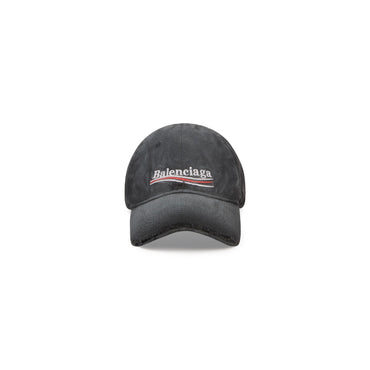 Hat Political Campaign Destroy - Black/White