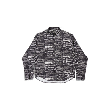 L/S Large Fit Shirt - Black