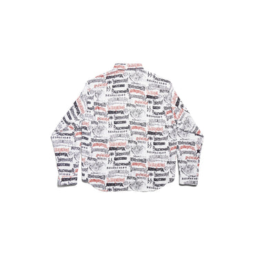 L/S Large Fit Shirt - White