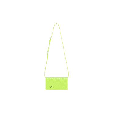 Car Hybrid Wallet W/Strap - Fluo Yellow