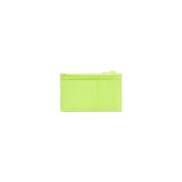 Car Long Coin & Card Holder - Fluo Yellow