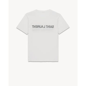T-Shirt Round Collar - Natural/Noir
