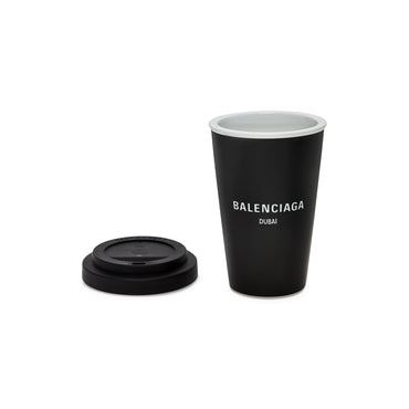 Coffee Cup (Porcelain) - Black Dubai