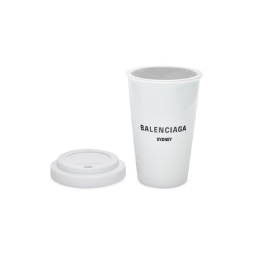 Coffee Cup (Porcelain) - White Sydney