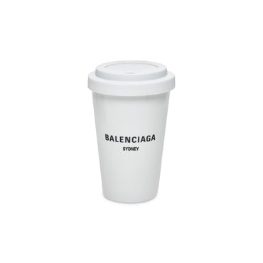 Coffee Cup (Porcelain) - White Sydney