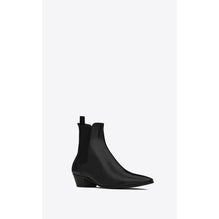 Vassili Chelsea Boot In Incrociato Muriel - Black